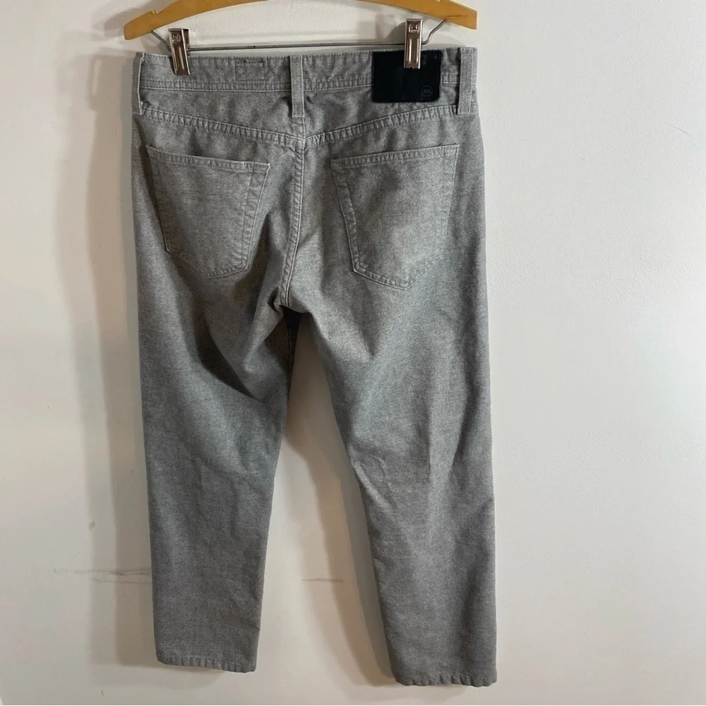 Adriano Goldschmied AG Gray The Graduate Tailored Leg Jeans 31x34